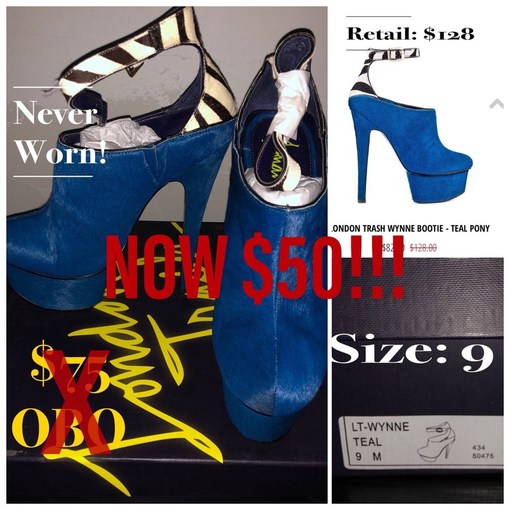 London Trash Wynne Platform 7” Heel